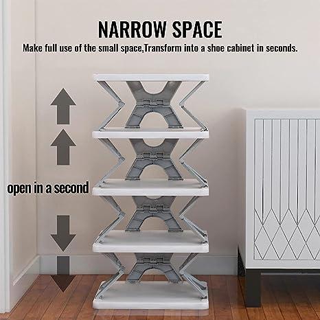 ✨ Smart & Compact Foldable Shoe Rack