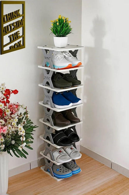 ✨ Smart & Compact Foldable Shoe Rack